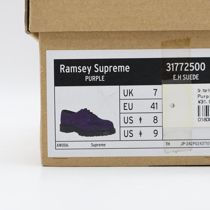 31772500 Supreme Dr.Martens Ramsey Creeper Purple
