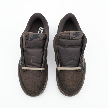 DO5442-202 Travis Scott Nike PS Air Jordan 1 Low OG SP Velvet Brown Dark (Kid's)
