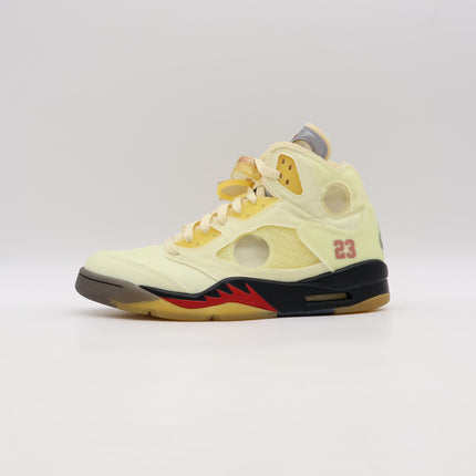 DH8565-100 Off-White �~ Nike Air Jordan 5 Sail (Men's)