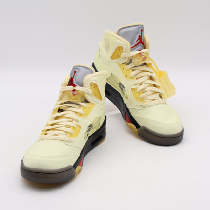 DH8565-100 Off-White �~ Nike Air Jordan 5 Sail (Men's)