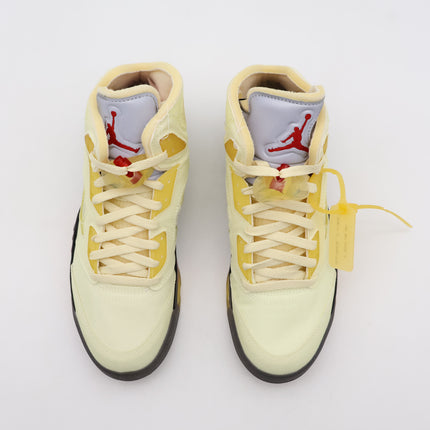 DH8565-100 Off-White �~ Nike Air Jordan 5 Sail (Men's)
