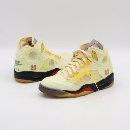 DH8565-100 Off-White �~ Nike Air Jordan 5 Sail (Men's)