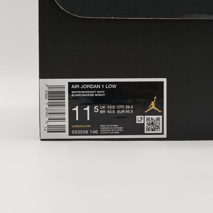 553558-146 Nike Air Jordan 1 Low Georgetown (Men's)