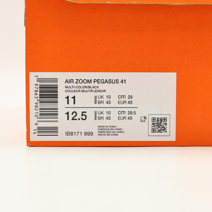 IB8171-999 Nike Pegasus 41 Multi-Color Light Smoke Grey Sail Black (Men's)