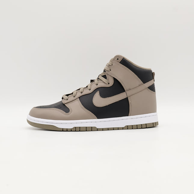 DD1869-002 Nike Dunk High Moon Fossil Black Bitter Dark Brown Ash Grey (Women's)