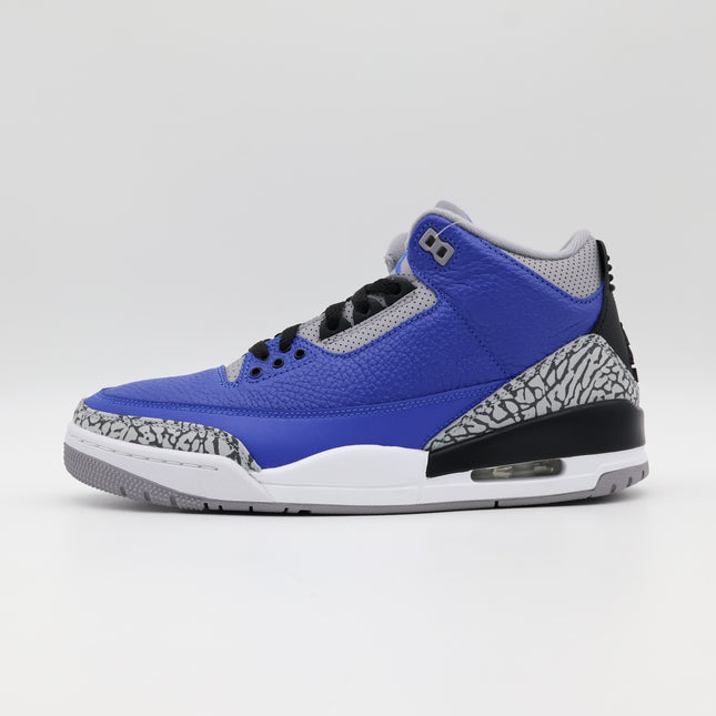CT8532-400 Nike Air Jordan 3 Retro Varsity Royal Cement Signal Blue Grey (Men's)