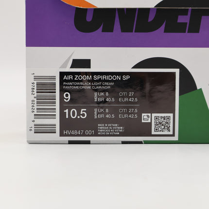 HV4847-001 UNDEFEATED Nike Air Zoom Spiridon Phantom (Men's)