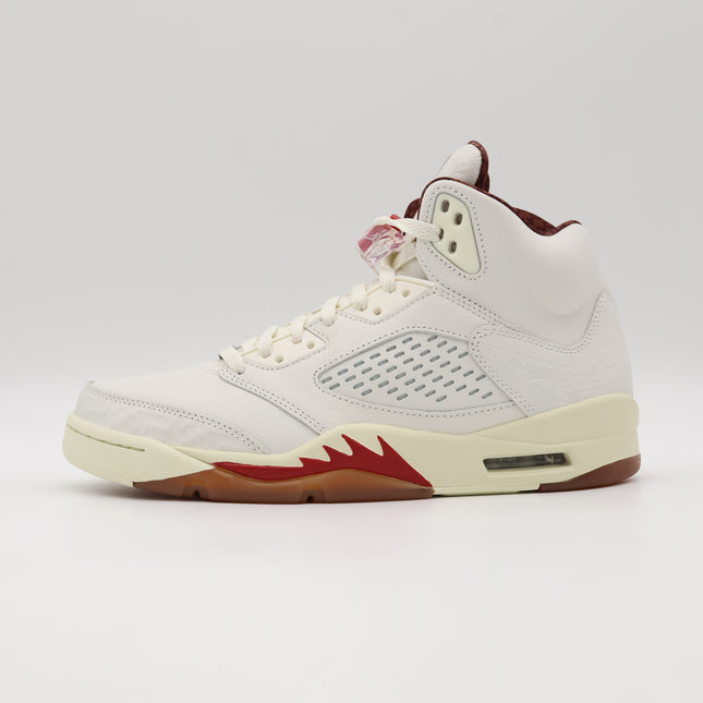 HF8833-100 Nike Air Jordan 5 Retro El Grito Sail and Dark Pony (Men's)