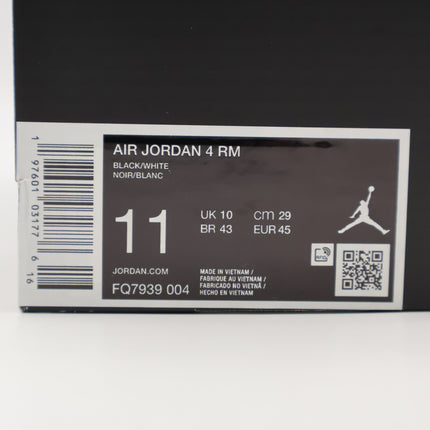 FQ7939-004 Nike Air Jordan 4 RM Black Cat (Men's)