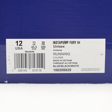 100208829 XLARGE atmos Reebok Instapump Fury 94 Blue (Men's)