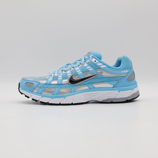 CD6404-401 Nike P-6000 Aquarius Blue Metallic Silver White Black (Men's)