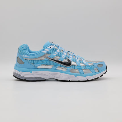 CD6404-401 Nike P-6000 Aquarius Blue Metallic Silver White Black (Men's)