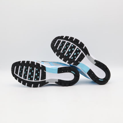 CD6404-401 Nike P-6000 Aquarius Blue Metallic Silver White Black (Men's)