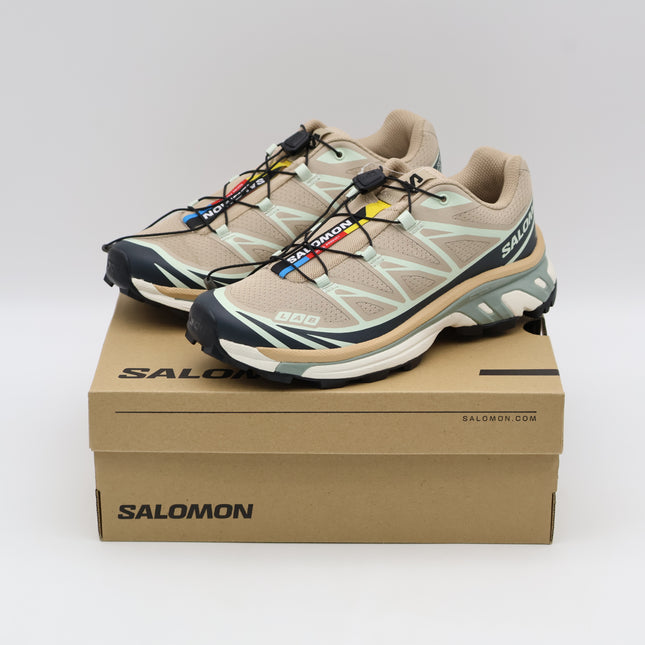 L47737400 Salomon XT-6 Oxford Tan Carbon Clearly Aqua (Men's)