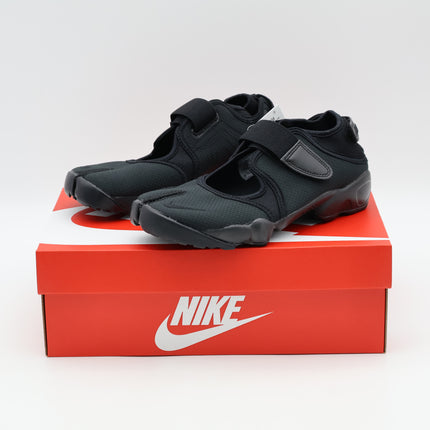 DN1338-004 Nike Air Rift Breathe Black White Black (Women's)