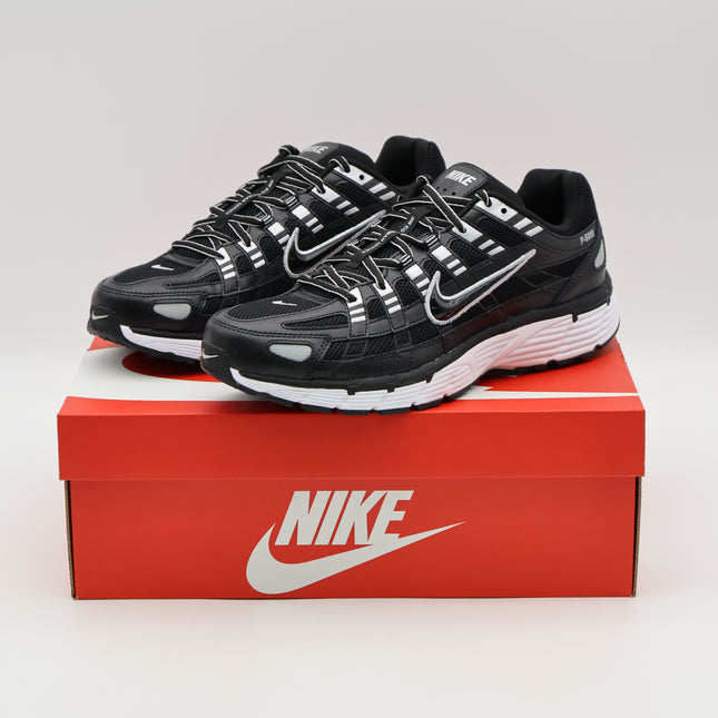 CD6404-026 Nike P-6000 Black White Metallic Silver (Men's)