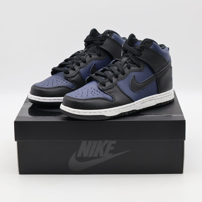 DJ0383-400 Nike Dunk High Fragment Design Tokyo Midnight Navy Black (Men's)