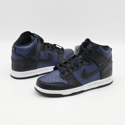 DJ0383-400 Nike Dunk High Fragment Design Tokyo Midnight Navy Black (Men's)