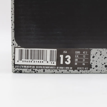 819171-417 NIKE AIR JORDAN 5 RETRO LOW KNICKS (Men's)