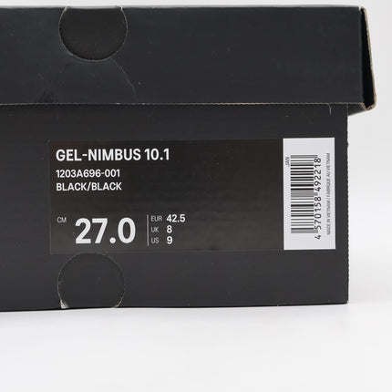 1203A696-001 Haven Asics Gel-Nimbus 10.1 Black Grey (Men's)