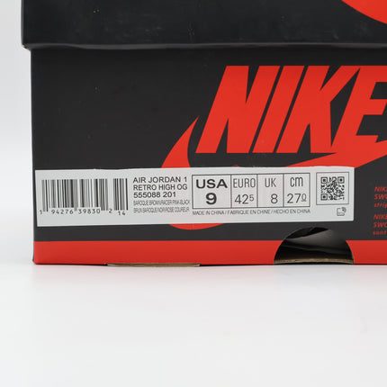 555088-201 Nike Air Jordan 1 High OG Baroque Brown Tokyo Bio Hack (Men's)