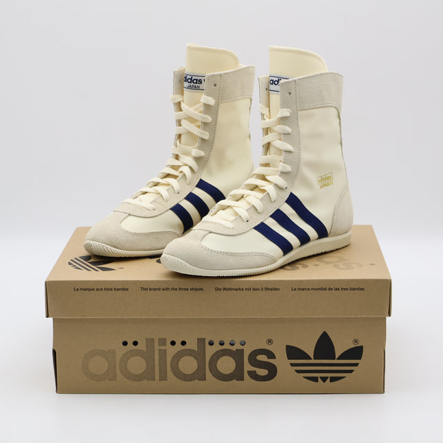 JR8123 adidas Originals Japan H Cream White Dark Blue Gold Metallic (Women's)