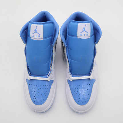 FZ2142-114 Nike Air Jordan 1 Mid White Legend Blue (Men's)