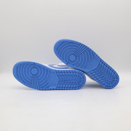 FZ2142-114 Nike Air Jordan 1 Mid White Legend Blue (Men's)