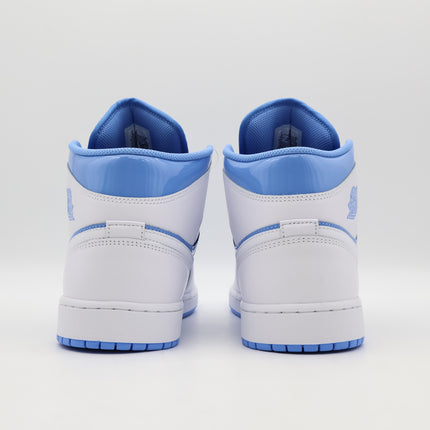 FZ2142-114 Nike Air Jordan 1 Mid White Legend Blue (Men's)