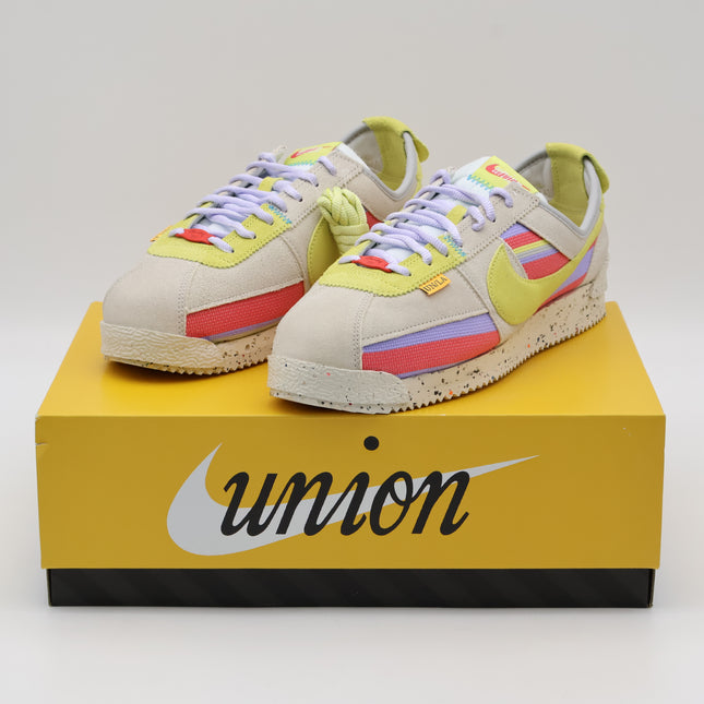 DR1413-100 Union Nike Cortez Lemon Frost (Men's)