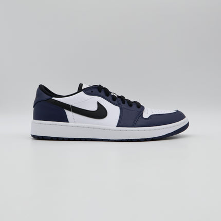DD9315-104 Nike Air Jordan 1 Low Golf Midnight Navy Blue White Black (Men's)