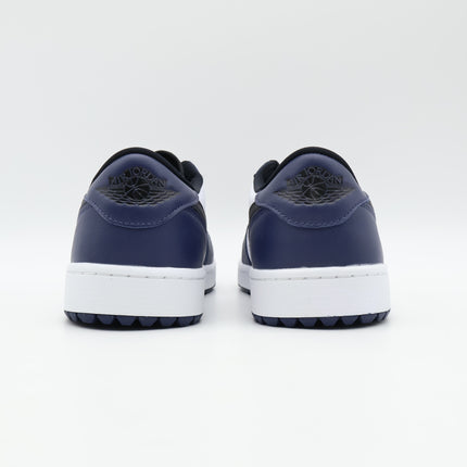 DD9315-104 Nike Air Jordan 1 Low Golf Midnight Navy Blue White Black (Men's)