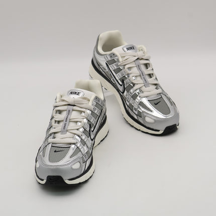 CN0149-001 Nike P-6000 Metallic Silver Sail Black (Men's)