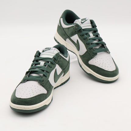 HJ7673-002 Nike Dunk Low Next Nature Green Suede (Women's)