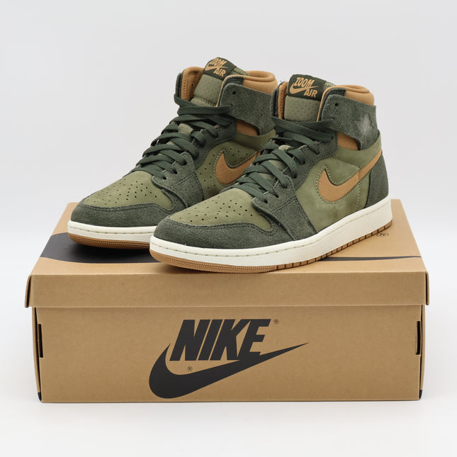 DV1307-201 Nike Air Jordan 1 Zoom CMFT 2 Medium Olive Sequoia Sail Legend (Men's