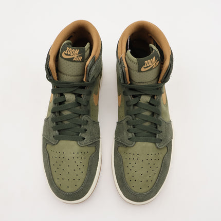 DV1307-201 Nike Air Jordan 1 Zoom CMFT 2 Medium Olive Sequoia Sail Legend (Men's