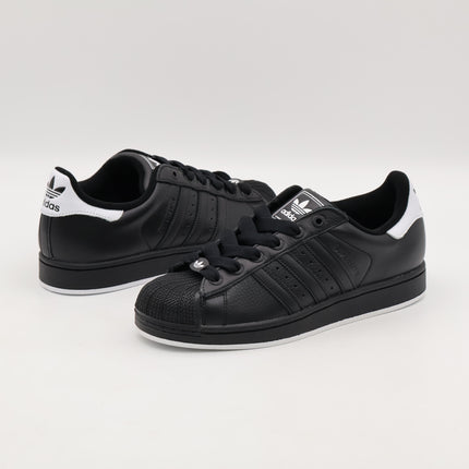 JR0029 adidas Originals Superstar 2 Core Black Cloud White (Men's)