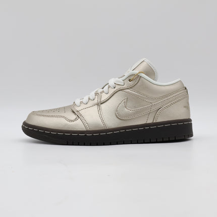 HQ3529-099 Nike Women's Air Jordan 1 Low SE Metallic Zinc (Women's)
