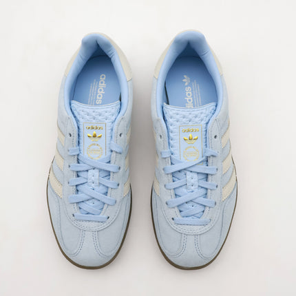 JI2717 adidas Originals Gazelle Indoor Clear Sky Off White Gum (Women's)