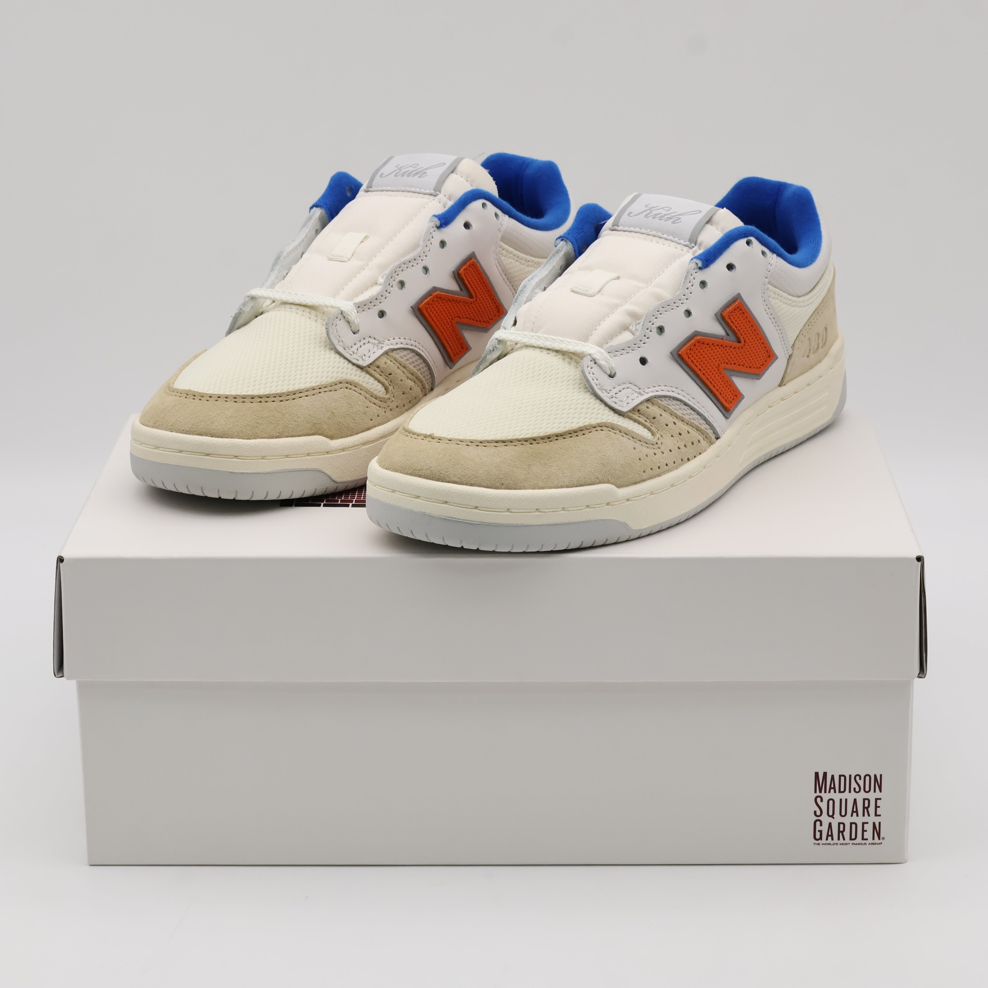 NM480NYC KITH New Balance Numeric 480 Madison Square Garden Tan  