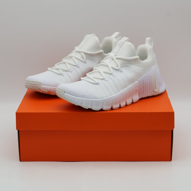 FJ7127-103 Nike Free Metcon 6  Workout Shoes White Platinum Tint (Men's)