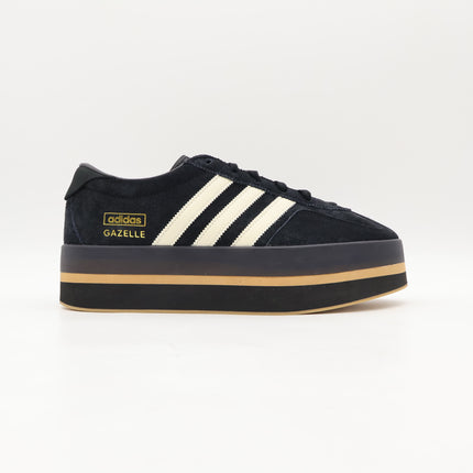JS0239 adidas Originals Gazelle Stack Core Black Cream White Gum (Women's)