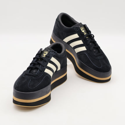 JS0239 adidas Originals Gazelle Stack Core Black Cream White Gum (Women's)