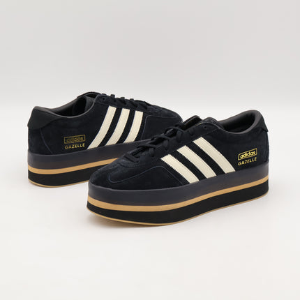 JS0239 adidas Originals Gazelle Stack Core Black Cream White Gum (Women's)