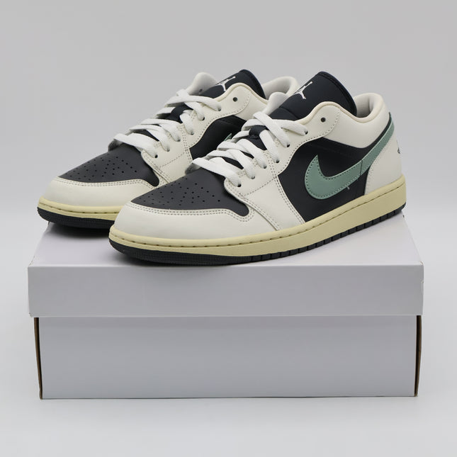 DC0774-001 Nike Air Jordan 1 Low Jade Smoke (Women's)