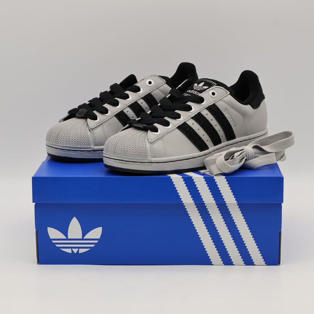 JP8760 adidas Originals Superstar 2 Grey Core Black Grey (Men's)