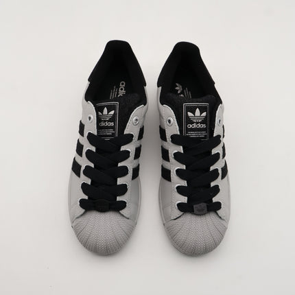 JP8760 adidas Originals Superstar 2 Grey Core Black Grey (Men's)