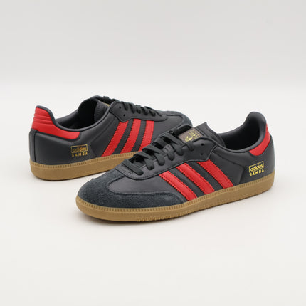 IG6173 adidas Originals Samba OG Carbon Better Scarlet Gum (Men's)
