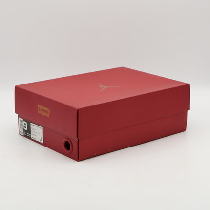 AO2571-001 Nike Levi's Air Jordan 4 Black Denim Blank Tag (Men's)