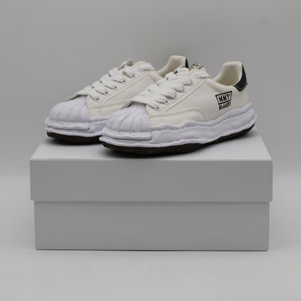 A08FW735-white Maison MIHARA YASUHIRO BLAKEY Original Sole Canvas Low cut (Men's